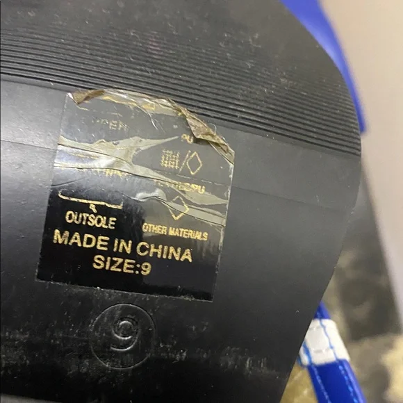 🔥Won’t Last🔥Azalea Wang Blue & White Western Embroidered Design Boots Size 9 EUC - Picture 9 of 9